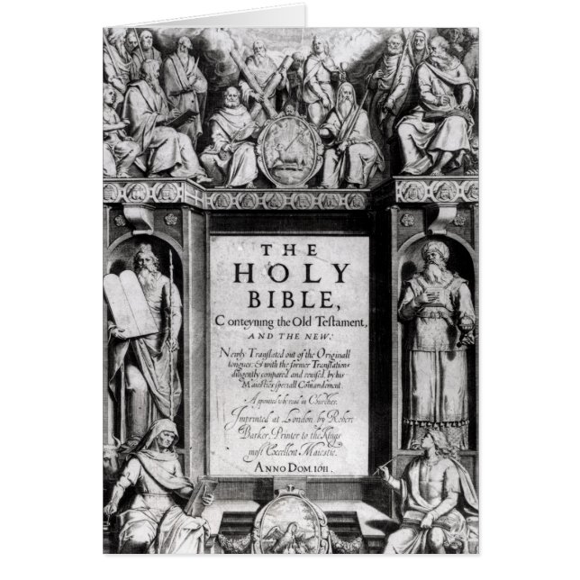 Frontispiece to 'The Holy Bible' (Front)