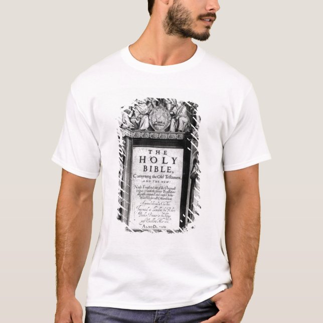 Frontispiece to 'The Holy Bible' T-Shirt (Front)