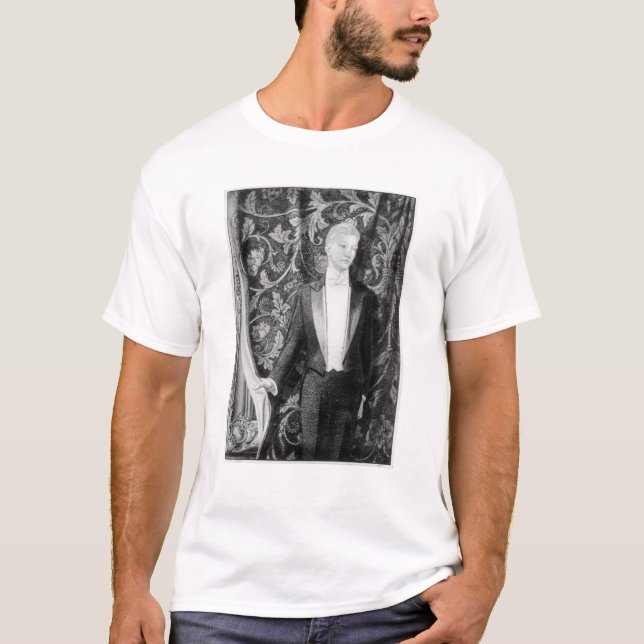 Frontispiece to 'The Picture of Dorian Grey' T-Shirt (Front)