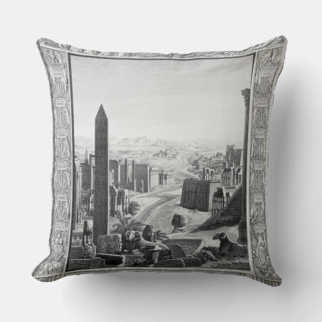 Frontispiece to Volume 1 of the `Description of Eg Cushion (Front)