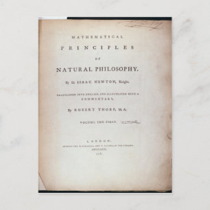 Frontispiece to Volume I Postcard