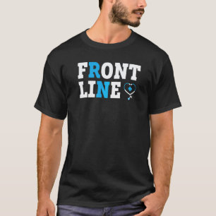 Frontline Nurse Rn Medical Registered Nurse Nursin T-Shirt