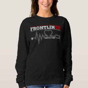 Frontliner Er Nurse Hospital Medical Registered Nu Sweatshirt