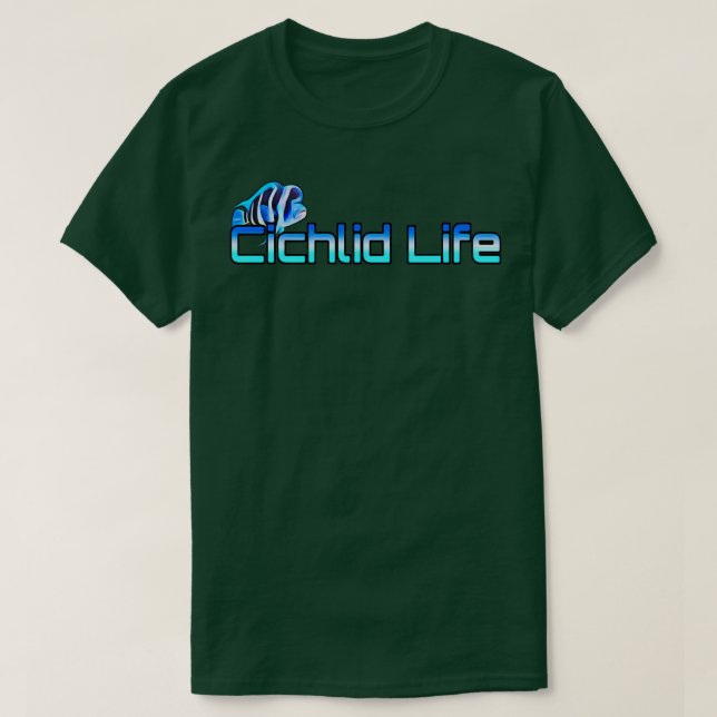 Frontosa Cichlid Life Cichlids Aquarium Gift T-Shirt (Design Front)