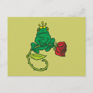 Froschkönig frog king postcard