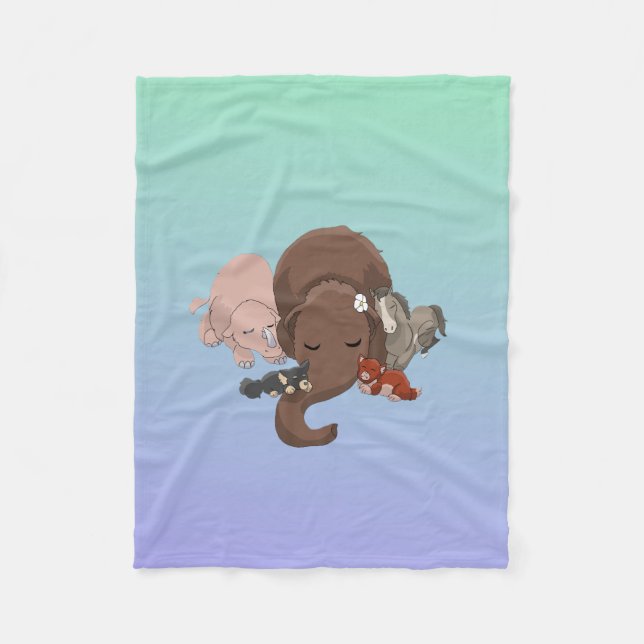 Frost Babies Fleece Blanket for Kids and teens ali (Front)