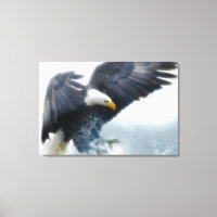 Frost Bald Eagle Landing Living Room Bold Piece