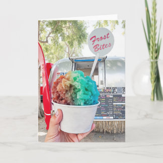 Frost Bite Seaside Florida 30A Watercolor Card