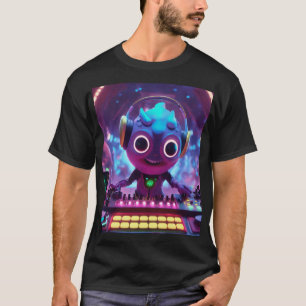Frost DJ: Cool Beats in an Icy Realm T-Shirt