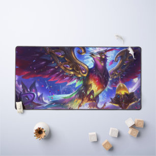 Frost Dragon Gaming Desk Mat Customisable Deskmat