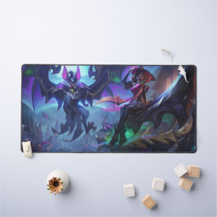 Frost Dragon Gaming Desk Mat Customisable Deskmat