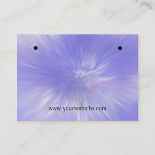 Frost Explosion Earring Display Card