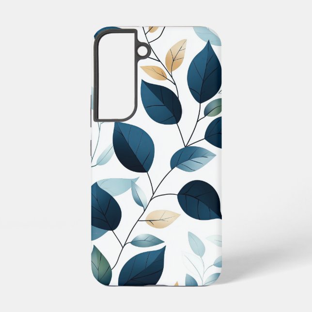 	Frost Petals Samsung Galaxy S22 Case (Back)