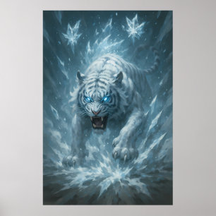 Frost White Tiger – Emperor of the Frozen Realm – Poster