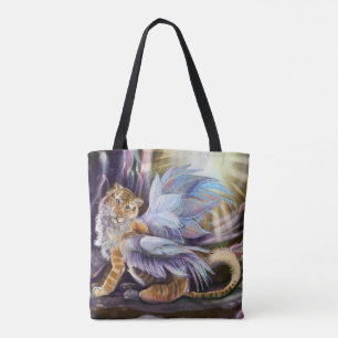 Frost Wing Tiger Tote Bag