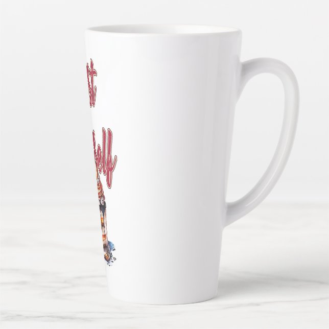 Frost Yourself Latte Mug (Right)