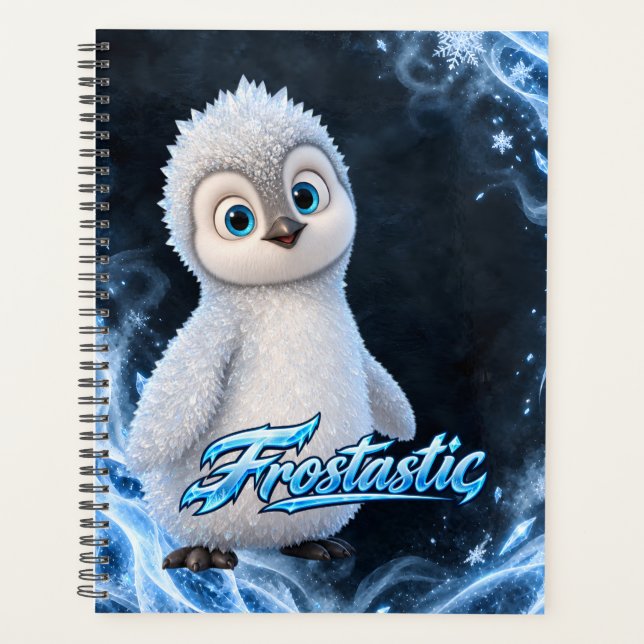Frostastic Frosty the Ice Penguin Planner (Front)