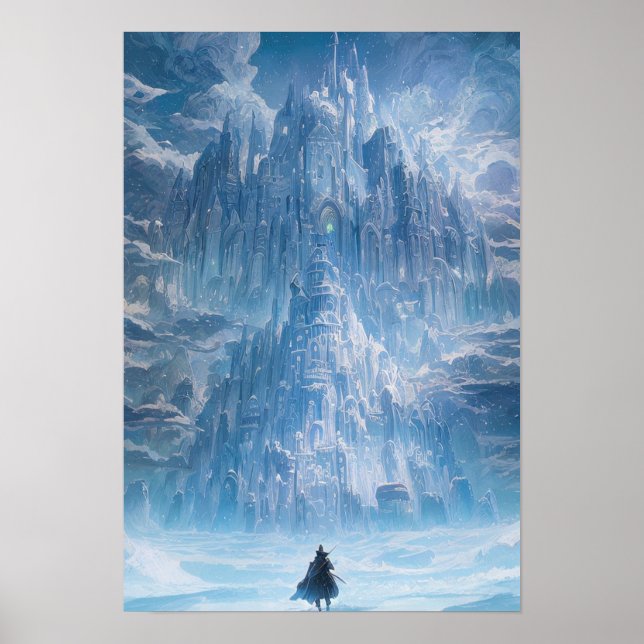 Frostbound Fortress Poster (Front)
