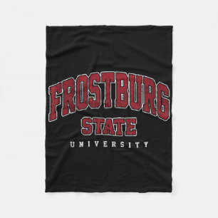 Frostburg Institute Of Technology Arch Retro For M Fleece Blanket