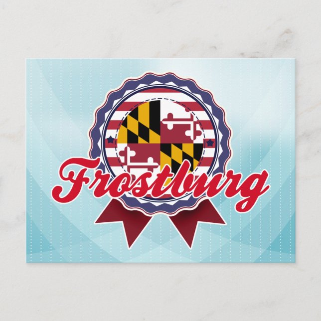 Frostburg, MD Postcard (Front)