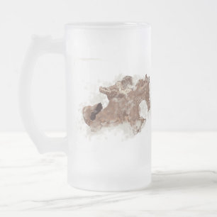 Frosted Beer Mug : Wins within The Sand