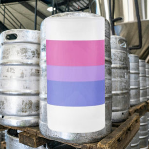 Frosted Bi Vibes Frosted Glass Beer Mug
