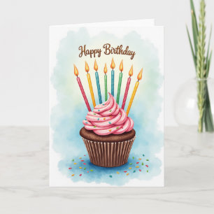 Frosted Birthday Treat Card