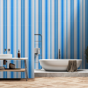 Frosted Blue Stripe  Wallpaper