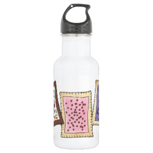 Frosted Breakfast Toaster Pastry Junk Food Foodie 532 Ml Water Bottle