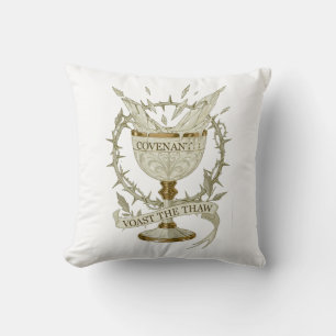 Frosted Chalice Covenant T-Shirt Toast the Thaw Cushion