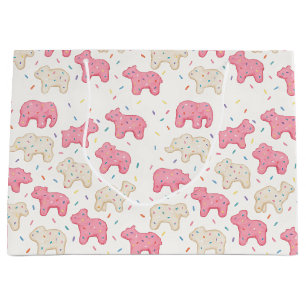Frosted Circus Animal Cookie Large Gift Bag