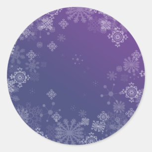 Frosted Classic Round Sticker