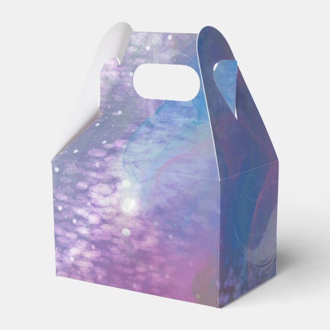 Frosted Dreaming Favour Box (Back Side)