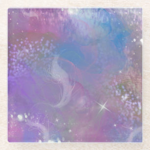 Frosted Dreaming Glass Coaster