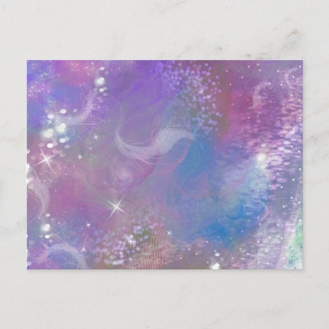 Frosted Dreaming Holiday Postcard (Front)