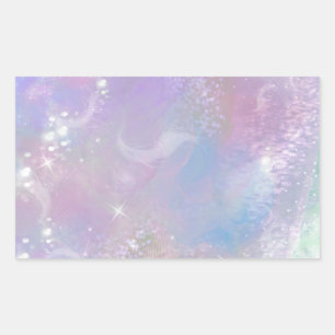 Frosted Dreaming Rectangular Sticker