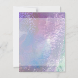 Frosted Dreaming RSVP Card