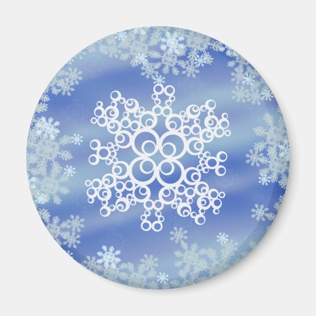 Frosted Edges II Magnet (Front)
