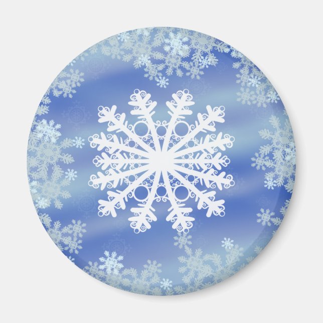 Frosted Edges III Magnet (Front)