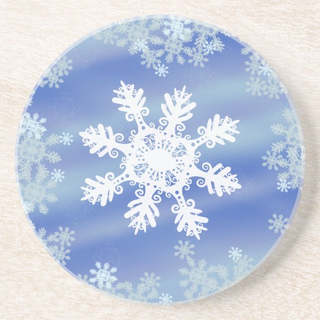 Frosted Edges VII Coaster (Front)