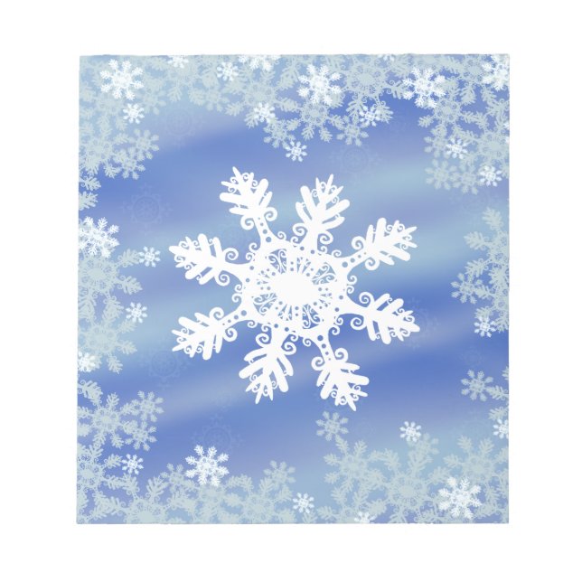 Frosted Edges VII Notepad (Front)