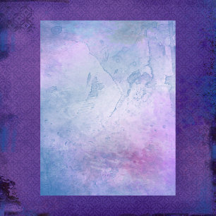 Frosted Mirror Scrapbook Paper