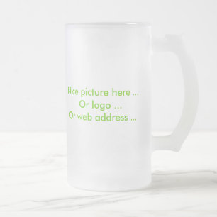 Frosted mug