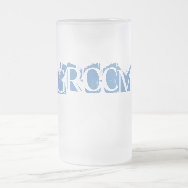 Frosted Mug Groom (Center)