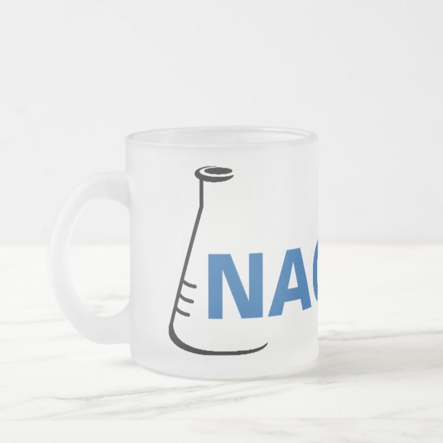 Frosted NAOSMM Logo Mug (Left)
