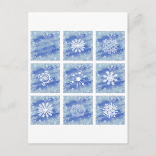 Frosted Panes I Postcard
