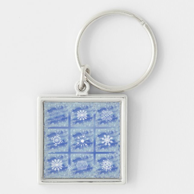 Frosted Panes II Key Ring (Front)