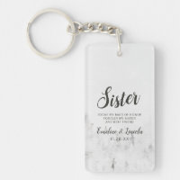 Frosted Pines Rustic White Mountains Sister Quote