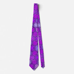 Frosted Purple Elegance Tie