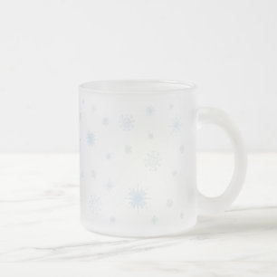 Frosted Snowflake Mug